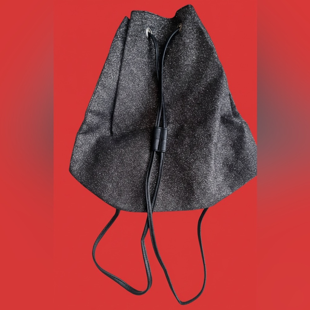 Victoria's Secret | Shimmer Drawstring Bucket Bag - Picture 3 of 4